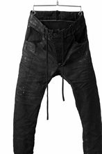 画像をギャラリービューアに読み込む, BORIS BIDJAN SABERI TIGHT FIT PANTS / VINYL COATED &amp; NICKEL PRESSED &amp; BODY MOLDED &quot;P13.TF-F1504K&quot; (BLACK)