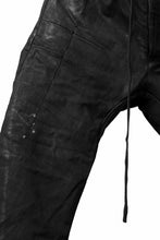 画像をギャラリービューアに読み込む, BORIS BIDJAN SABERI TIGHT FIT PANTS / VINYL COATED &amp; NICKEL PRESSED &amp; BODY MOLDED &quot;P13.TF-F1504K&quot; (BLACK)