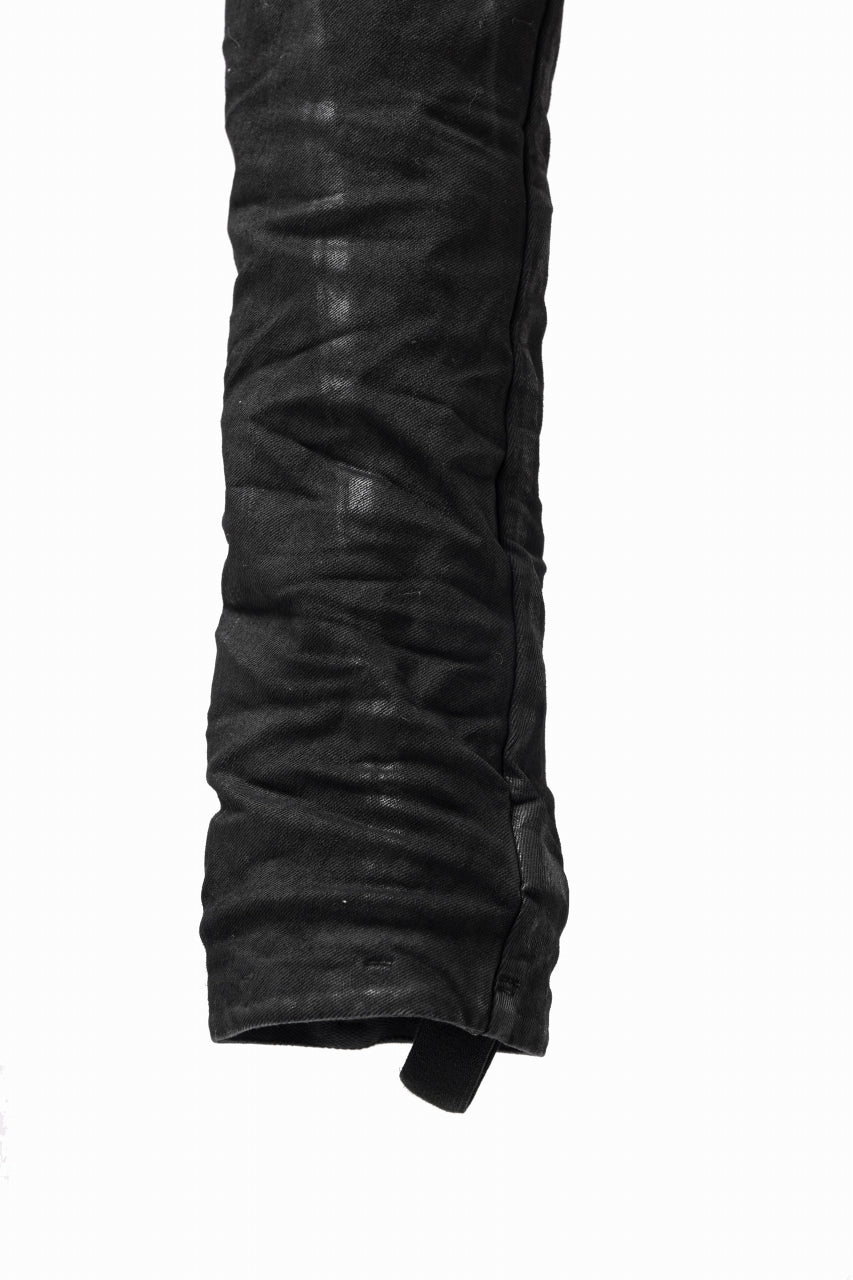 画像をギャラリービューアに読み込む, BORIS BIDJAN SABERI TIGHT FIT PANTS / VINYL COATED & NICKEL PRESSED & BODY MOLDED "P13.TF-F1504K" (BLACK)