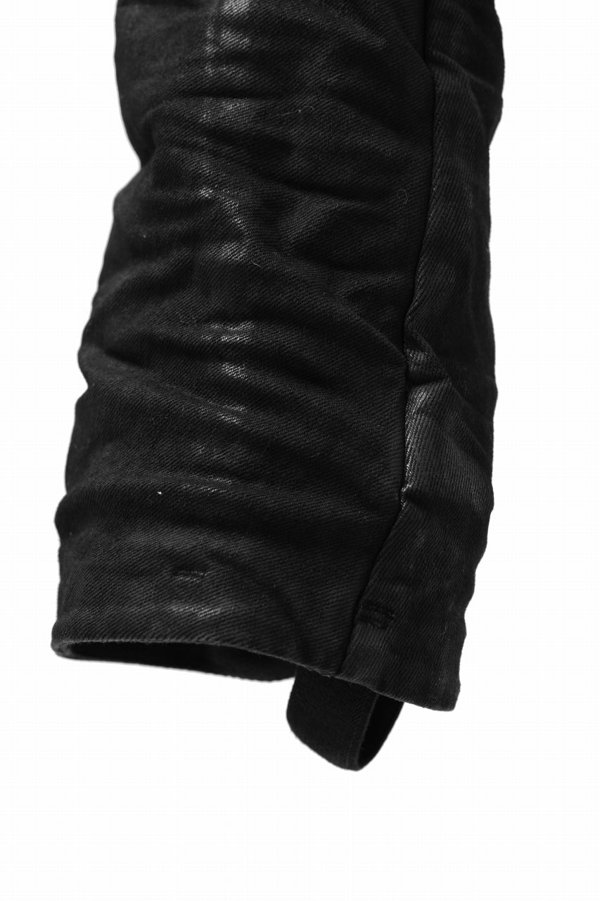 画像をギャラリービューアに読み込む, BORIS BIDJAN SABERI TIGHT FIT PANTS / VINYL COATED &amp; NICKEL PRESSED &amp; BODY MOLDED &quot;P13.TF-F1504K&quot; (BLACK)