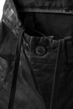 画像をギャラリービューアに読み込む, BORIS BIDJAN SABERI TIGHT FIT PANTS / VINYL COATED & NICKEL PRESSED & BODY MOLDED "P13.TF-F1504K" (BLACK)
