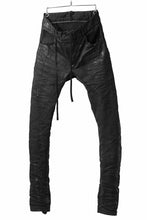 画像をギャラリービューアに読み込む, BORIS BIDJAN SABERI TIGHT FIT PANTS / VINYL COATED &amp; NICKEL PRESSED &amp; BODY MOLDED &quot;P13.TF-F1504K&quot; (BLACK)