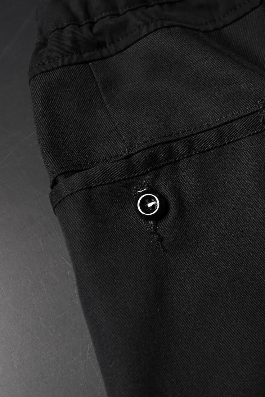 画像をギャラリービューアに読み込む, CHANGES VINTAGE REMAKE CUFF EASY TROUSERS / Dickies FABRIC (MULTI BLACK #B)