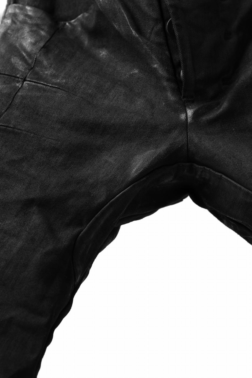 画像をギャラリービューアに読み込む, BORIS BIDJAN SABERI TIGHT FIT PANTS / VINYL COATED &amp; NICKEL PRESSED &amp; BODY MOLDED &quot;P13.TF-F1504K&quot; (BLACK)