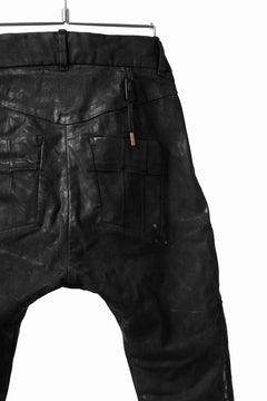 画像をギャラリービューアに読み込む, BORIS BIDJAN SABERI TIGHT FIT PANTS / VINYL COATED & NICKEL PRESSED & BODY MOLDED "P13.TF-F1504K" (BLACK)