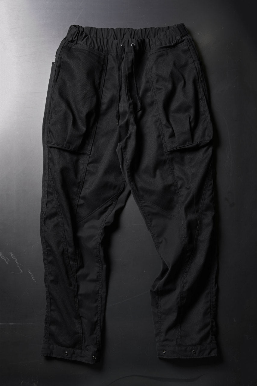 画像をギャラリービューアに読み込む, CHANGES VINTAGE REMAKE CUFF EASY TROUSERS / Dickies FABRIC (MULTI BLACK #C)
