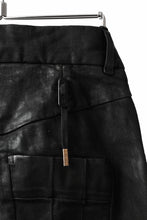 画像をギャラリービューアに読み込む, BORIS BIDJAN SABERI TIGHT FIT PANTS / VINYL COATED & NICKEL PRESSED & BODY MOLDED "P13.TF-F1504K" (BLACK)