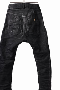 画像をギャラリービューアに読み込む, BORIS BIDJAN SABERI TIGHT FIT PANTS / VINYL COATED & NICKEL PRESSED & BODY MOLDED "P13.TF-F1504K" (BLACK)