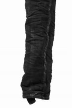 画像をギャラリービューアに読み込む, BORIS BIDJAN SABERI TIGHT FIT PANTS / VINYL COATED & NICKEL PRESSED & BODY MOLDED "P13.TF-F1504K" (BLACK)