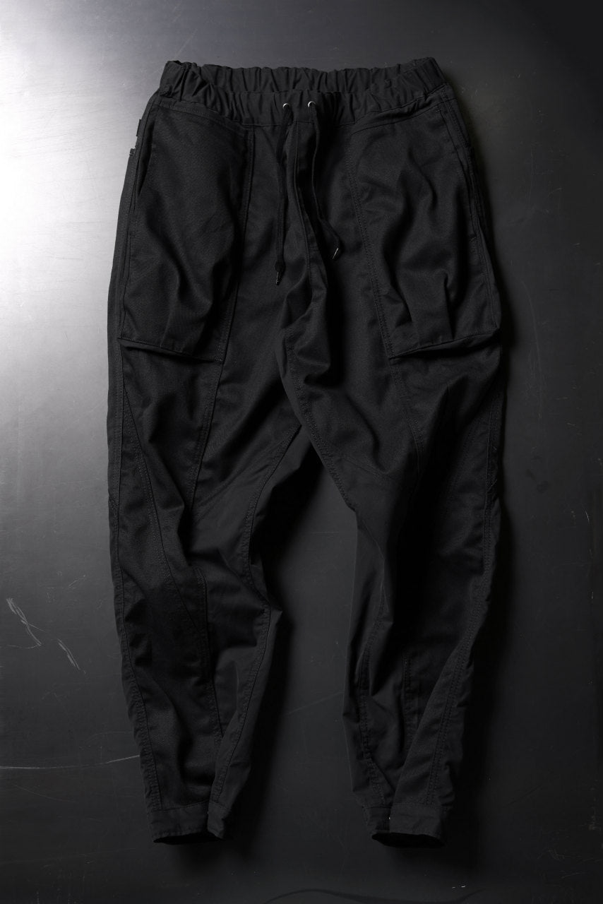 画像をギャラリービューアに読み込む, CHANGES VINTAGE REMAKE CUFF EASY TROUSERS / Dickies FABRIC (MULTI BLACK #C)