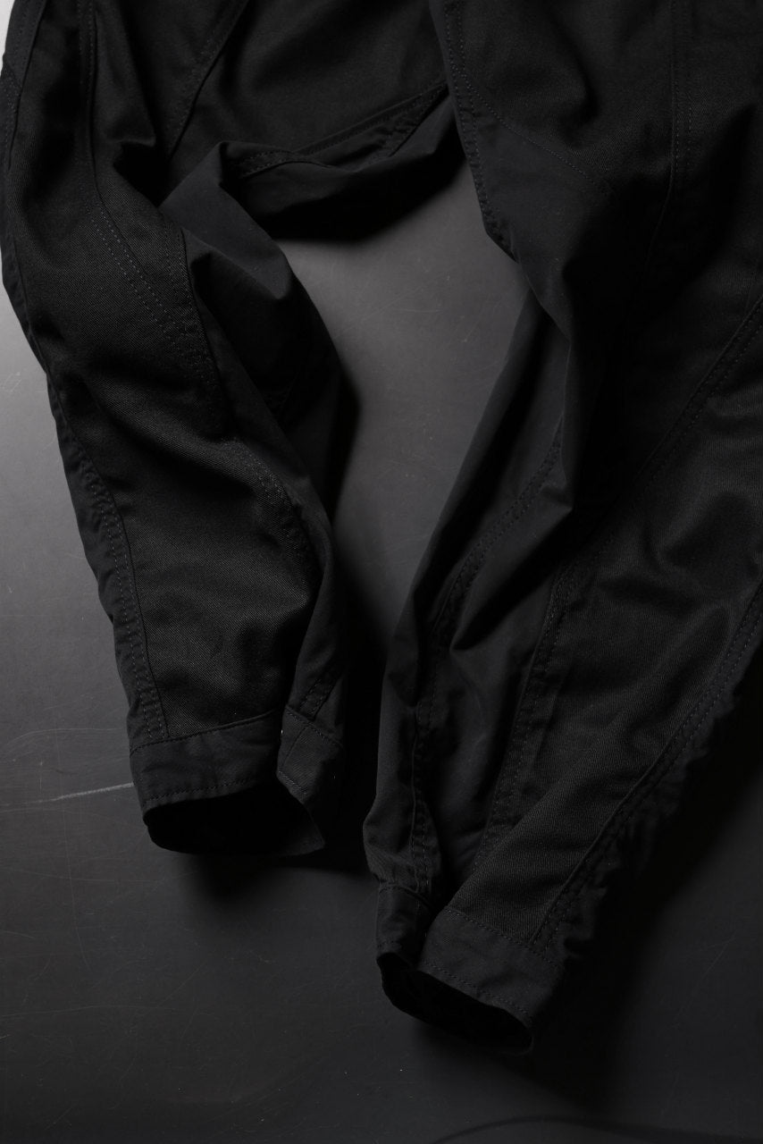 画像をギャラリービューアに読み込む, CHANGES VINTAGE REMAKE CUFF EASY TROUSERS / Dickies FABRIC (MULTI BLACK #C)