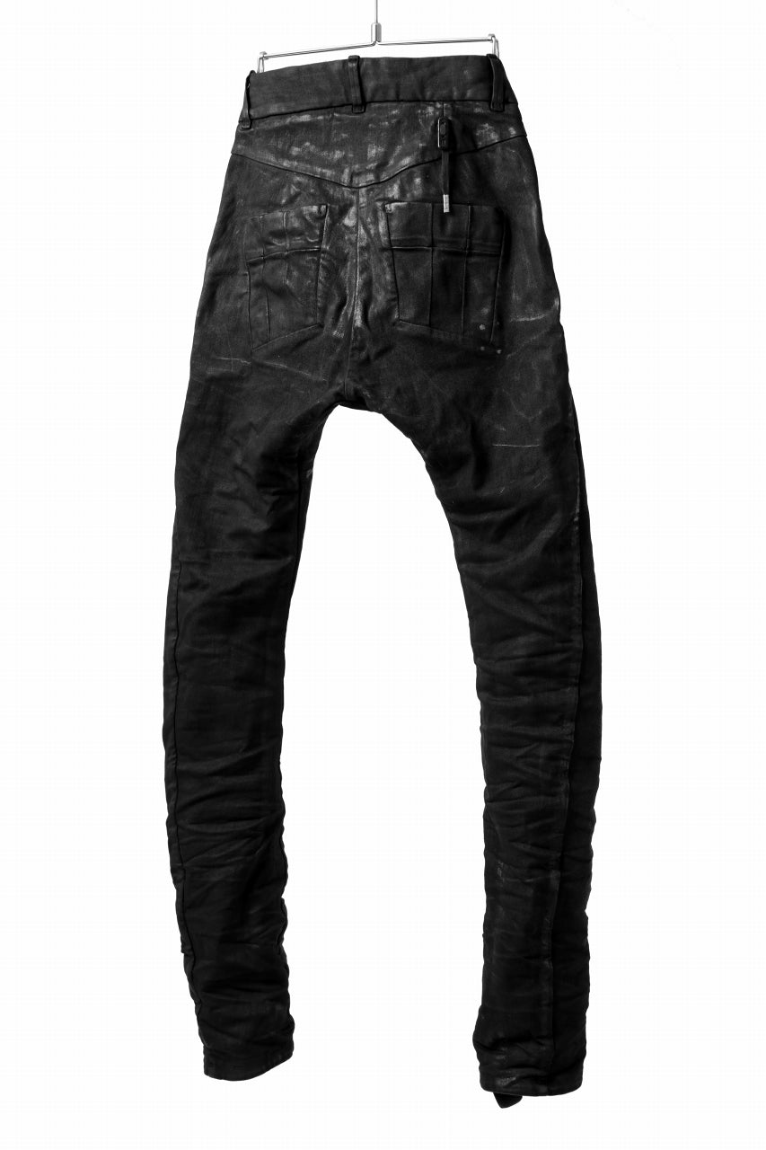 画像をギャラリービューアに読み込む, BORIS BIDJAN SABERI TIGHT FIT PANTS / VINYL COATED &amp; NICKEL PRESSED &amp; BODY MOLDED &quot;P13.TF-F1504K&quot; (BLACK)