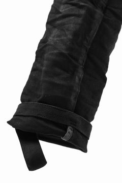 画像をギャラリービューアに読み込む, BORIS BIDJAN SABERI TIGHT FIT PANTS / VINYL COATED &amp; NICKEL PRESSED &amp; BODY MOLDED &quot;P13.TF-F1504K&quot; (BLACK)