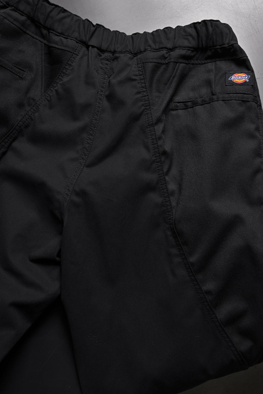 画像をギャラリービューアに読み込む, CHANGES VINTAGE REMAKE CUFF EASY TROUSERS / Dickies FABRIC (MULTI BLACK #C)