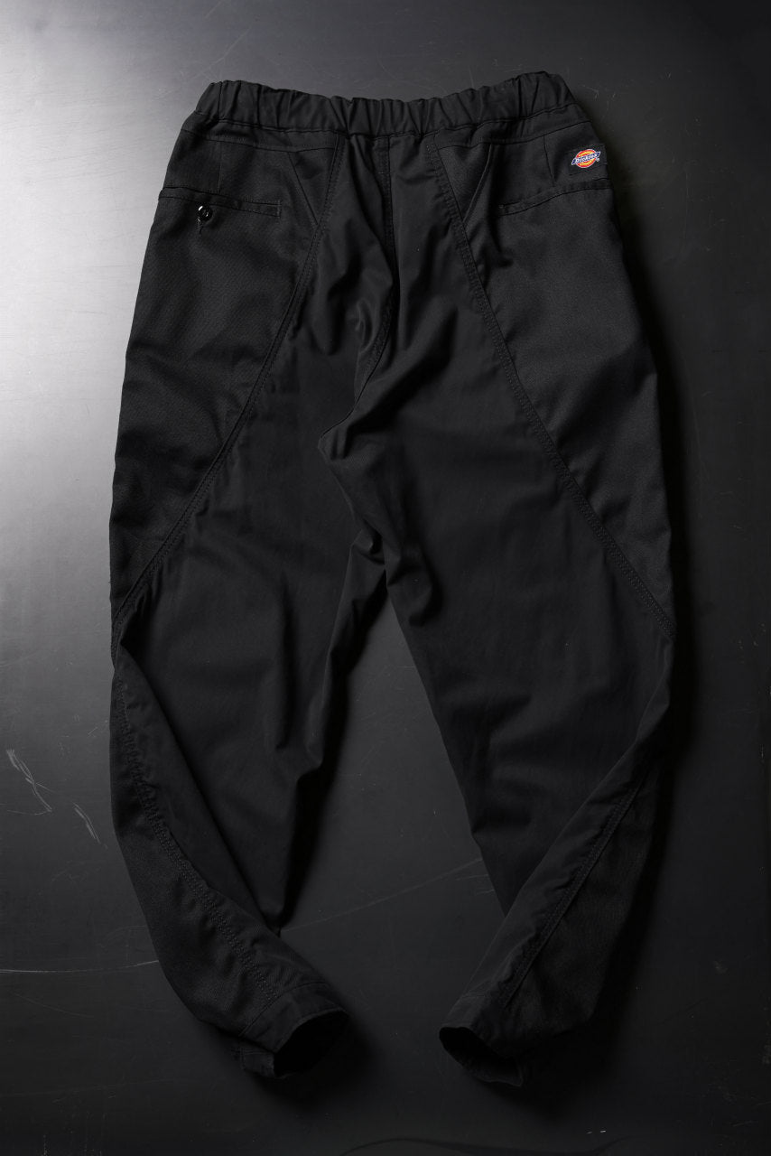画像をギャラリービューアに読み込む, CHANGES VINTAGE REMAKE CUFF EASY TROUSERS / Dickies FABRIC (MULTI BLACK #C)