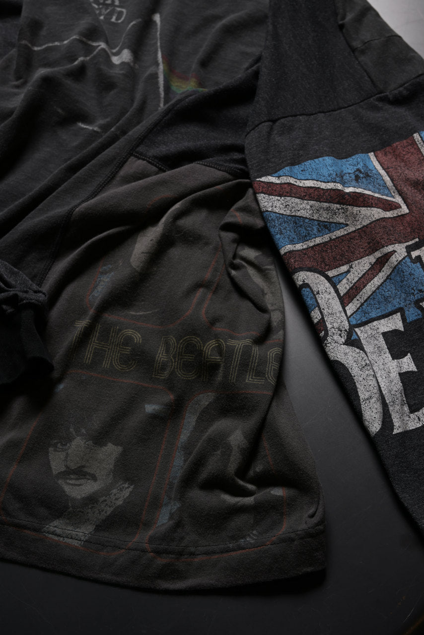 画像をギャラリービューアに読み込む, CHANGES VINTAGE REMAKE MULTI PANEL L/S TEE (BLACK #A)