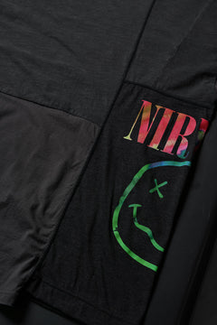 画像をギャラリービューアに読み込む, CHANGES VINTAGE REMAKE MULTI PANEL L/S TEE (BLACK #A)