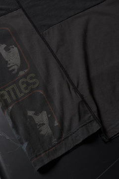 画像をギャラリービューアに読み込む, CHANGES VINTAGE REMAKE MULTI PANEL L/S TEE (BLACK #A)