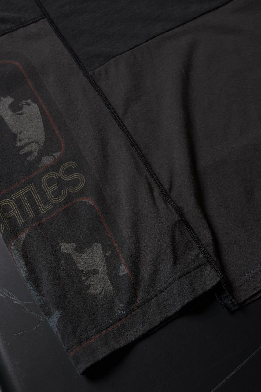 画像をギャラリービューアに読み込む, CHANGES VINTAGE REMAKE MULTI PANEL L/S TEE (BLACK #A)