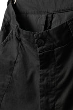 画像をギャラリービューアに読み込む, daub DYEING CLOSURE PANTS / STRETCH L.C (BLACK)