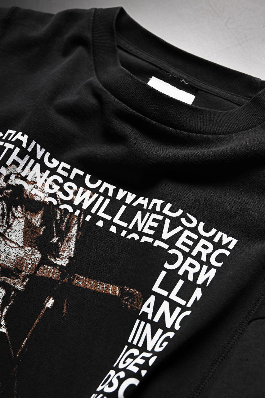 画像をギャラリービューアに読み込む, CHANGES VINTAGE REMAKE MULTI PANEL S/S TEE (BLACK #A)