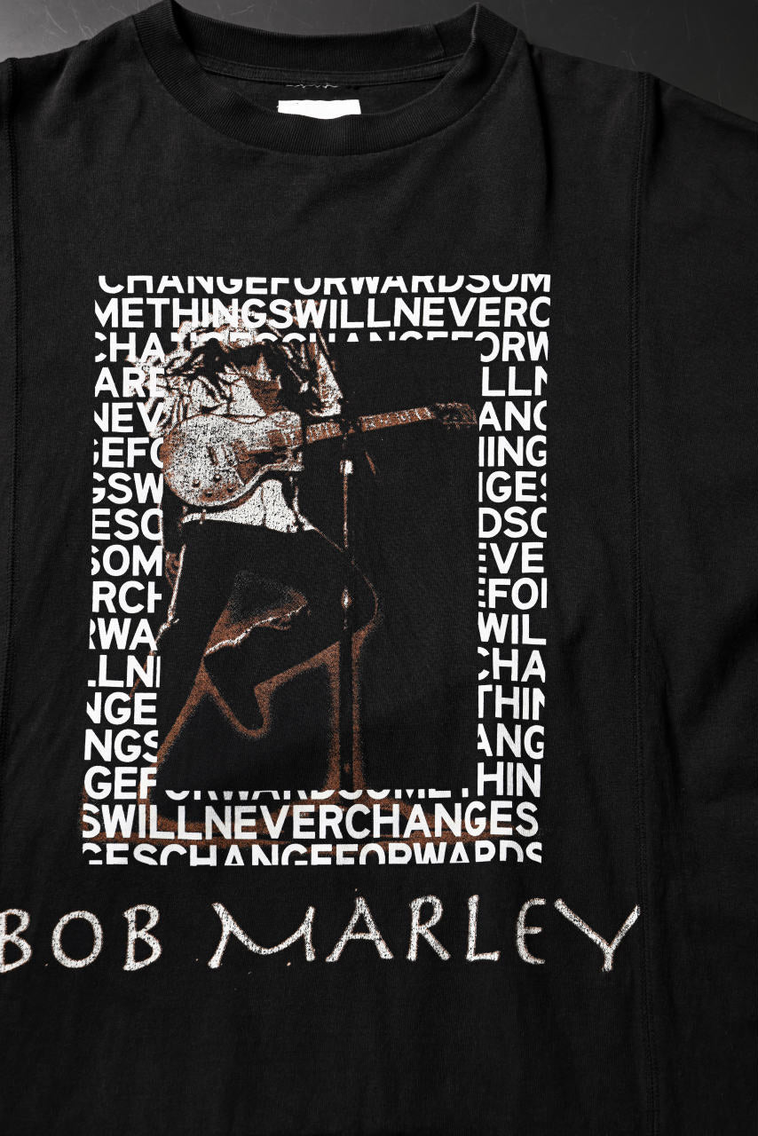 画像をギャラリービューアに読み込む, CHANGES VINTAGE REMAKE MULTI PANEL S/S TEE (BLACK #A)