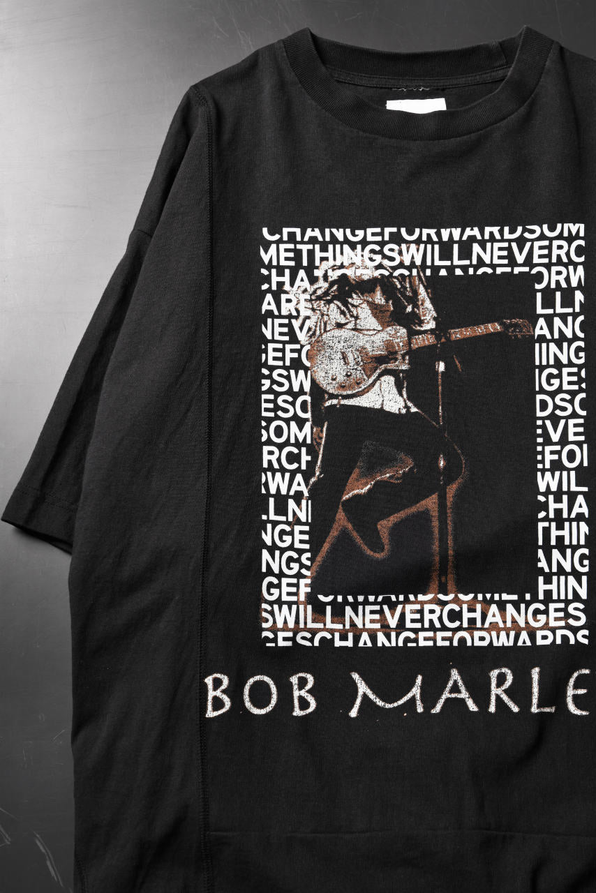 画像をギャラリービューアに読み込む, CHANGES VINTAGE REMAKE MULTI PANEL S/S TEE (BLACK #A)