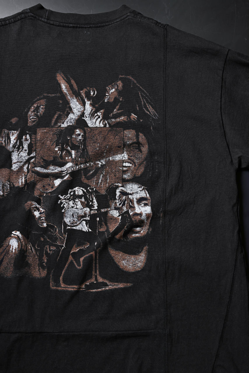 画像をギャラリービューアに読み込む, CHANGES VINTAGE REMAKE MULTI PANEL S/S TEE (BLACK #A)