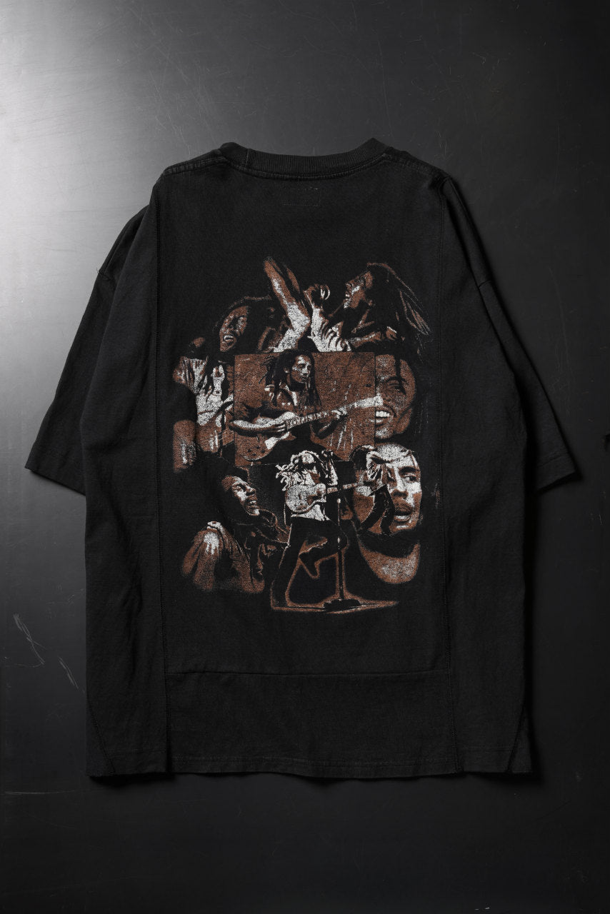 画像をギャラリービューアに読み込む, CHANGES VINTAGE REMAKE MULTI PANEL S/S TEE (BLACK #A)