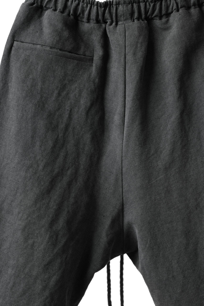 Load image into Gallery viewer, daub EASY WAIST SHORT PANTS / COLD DYED COLI CANVAS (GREY)