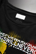 画像をギャラリービューアに読み込む, CHANGES VINTAGE REMAKE MULTI PANEL S/S TEE (BLACK #B)