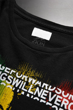 画像をギャラリービューアに読み込む, CHANGES VINTAGE REMAKE MULTI PANEL S/S TEE (BLACK #B)