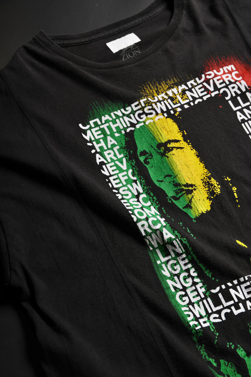 画像をギャラリービューアに読み込む, CHANGES VINTAGE REMAKE MULTI PANEL S/S TEE (BLACK #B)