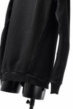 画像をギャラリービューアに読み込む, BORIS BIDJAN SABERI HOODY PULLOVER / VINYL COATED & NICKEL PRESSED "HOODY2-FTT00008" (BLACK)
