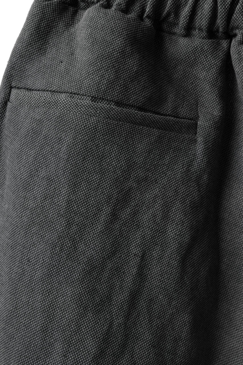 Load image into Gallery viewer, daub EASY WAIST SHORT PANTS / COLD DYED COLI CANVAS (GREY)