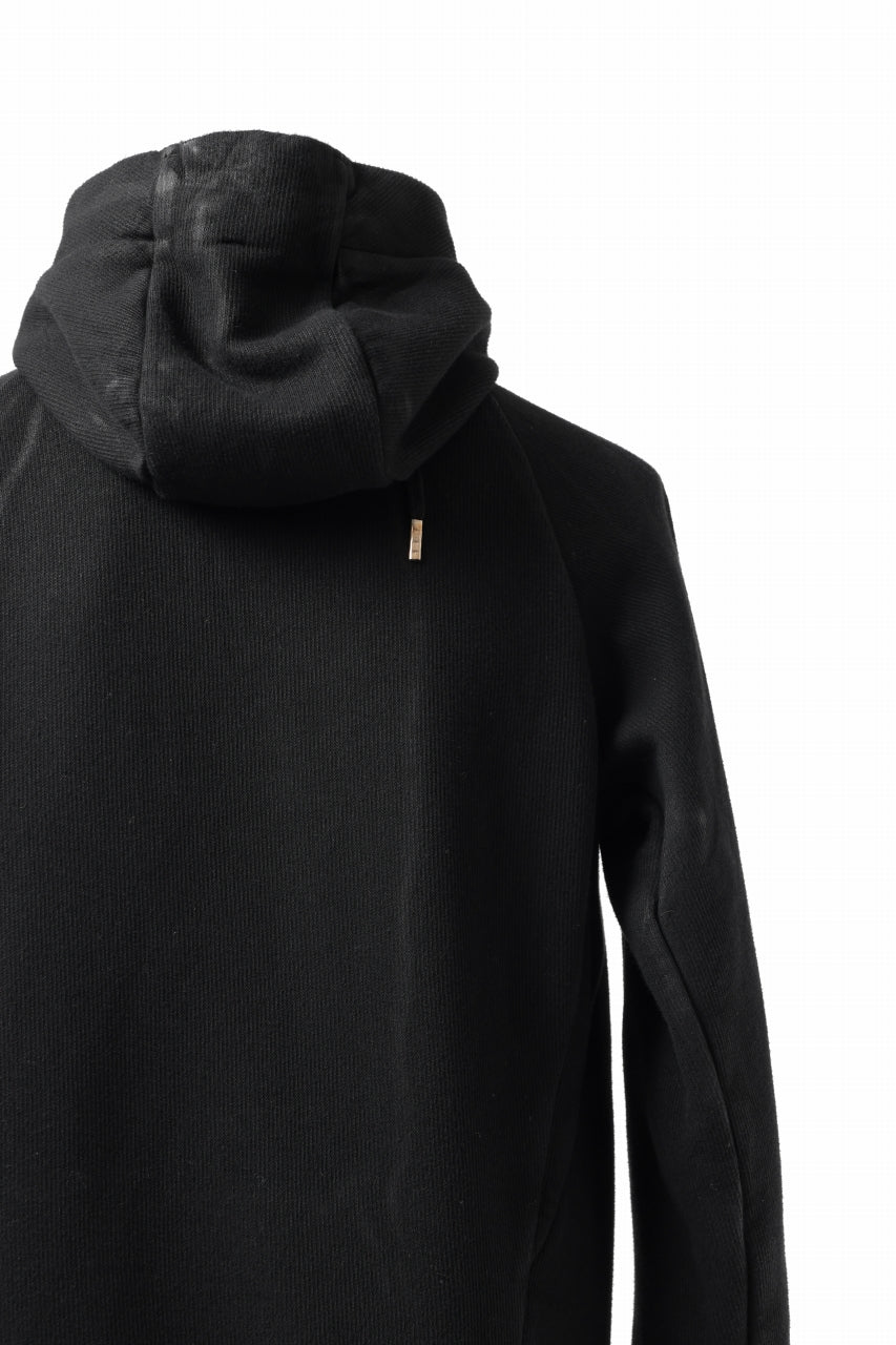画像をギャラリービューアに読み込む, BORIS BIDJAN SABERI HOODY PULLOVER / VINYL COATED & NICKEL PRESSED "HOODY2-FTT00008" (BLACK)