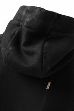 画像をギャラリービューアに読み込む, BORIS BIDJAN SABERI HOODY PULLOVER / VINYL COATED & NICKEL PRESSED "HOODY2-FTT00008" (BLACK)