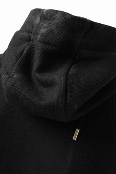 画像をギャラリービューアに読み込む, BORIS BIDJAN SABERI HOODY PULLOVER / VINYL COATED & NICKEL PRESSED "HOODY2-FTT00008" (BLACK)