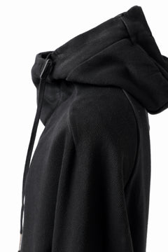 画像をギャラリービューアに読み込む, BORIS BIDJAN SABERI HOODY PULLOVER / VINYL COATED & NICKEL PRESSED "HOODY2-FTT00008" (BLACK)