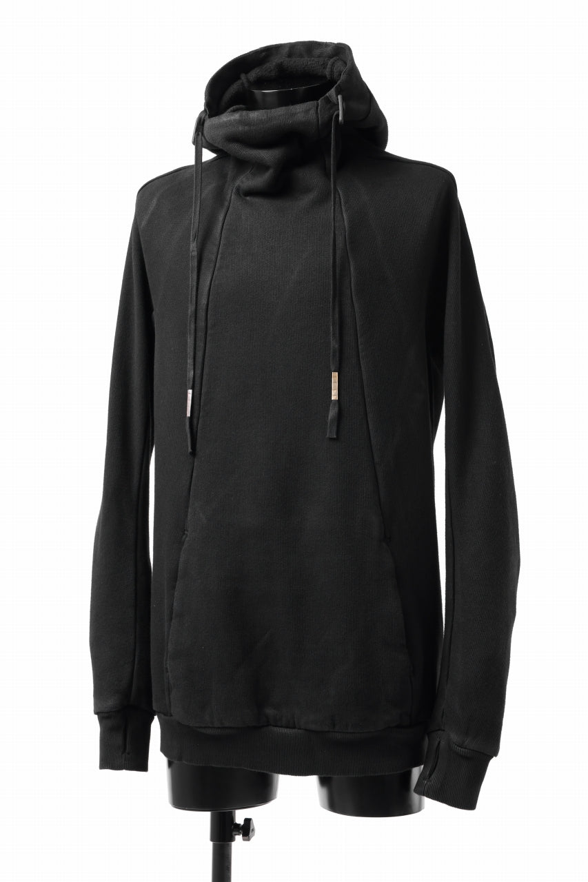 画像をギャラリービューアに読み込む, BORIS BIDJAN SABERI HOODY PULLOVER / VINYL COATED & NICKEL PRESSED "HOODY2-FTT00008" (BLACK)