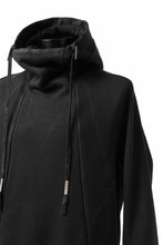 画像をギャラリービューアに読み込む, BORIS BIDJAN SABERI HOODY PULLOVER / VINYL COATED & NICKEL PRESSED "HOODY2-FTT00008" (BLACK)