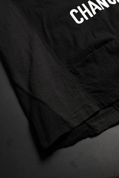 画像をギャラリービューアに読み込む, CHANGES VINTAGE REMAKE MULTI PANEL S/S TEE (BLACK #D)