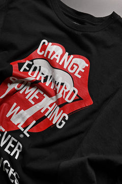 画像をギャラリービューアに読み込む, CHANGES VINTAGE REMAKE MULTI PANEL S/S TEE (BLACK #D)