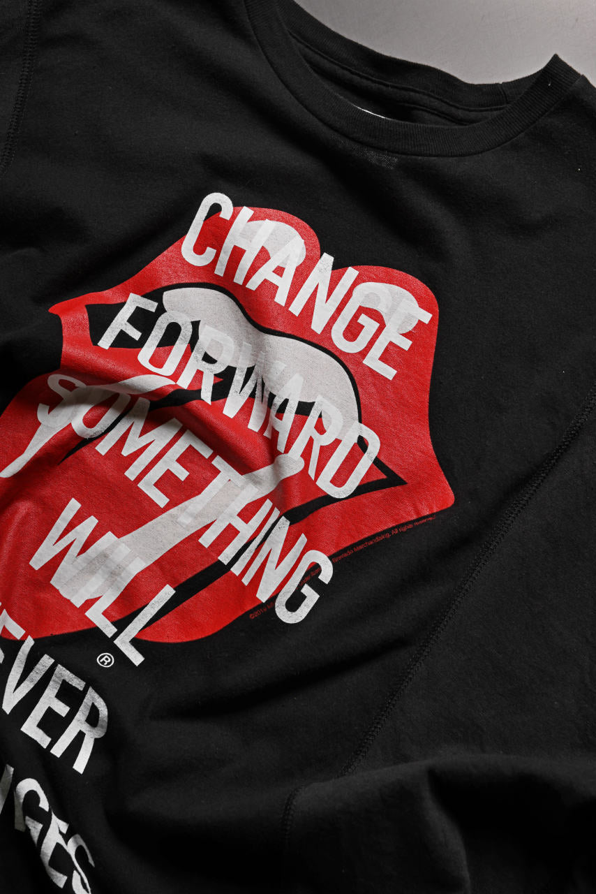 画像をギャラリービューアに読み込む, CHANGES VINTAGE REMAKE MULTI PANEL S/S TEE (BLACK #D)