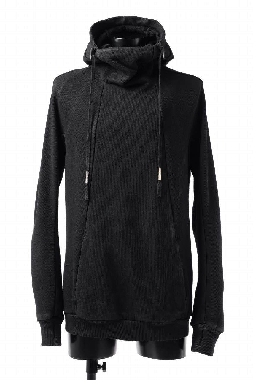 画像をギャラリービューアに読み込む, BORIS BIDJAN SABERI HOODY PULLOVER / VINYL COATED & NICKEL PRESSED "HOODY2-FTT00008" (BLACK)