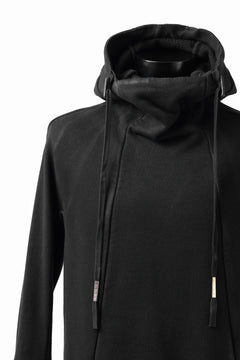 画像をギャラリービューアに読み込む, BORIS BIDJAN SABERI HOODY PULLOVER / VINYL COATED & NICKEL PRESSED "HOODY2-FTT00008" (BLACK)