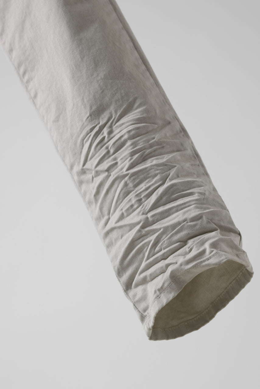 Load image into Gallery viewer, daub ERGONOMIC SKINNY PANTS / DYED STRETCH LIGHT COTTON (SAND)