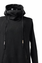 画像をギャラリービューアに読み込む, BORIS BIDJAN SABERI HOODY PULLOVER / VINYL COATED & NICKEL PRESSED "HOODY2-FTT00008" (BLACK)