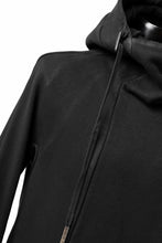 画像をギャラリービューアに読み込む, BORIS BIDJAN SABERI HOODY PULLOVER / VINYL COATED & NICKEL PRESSED "HOODY2-FTT00008" (BLACK)
