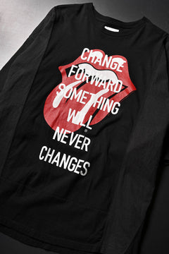 画像をギャラリービューアに読み込む, CHANGES VINTAGE REMAKE MULTI PANEL S/S TEE (BLACK #D)